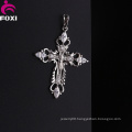 New Design Platinum Plated Unique Western Cross Pendant